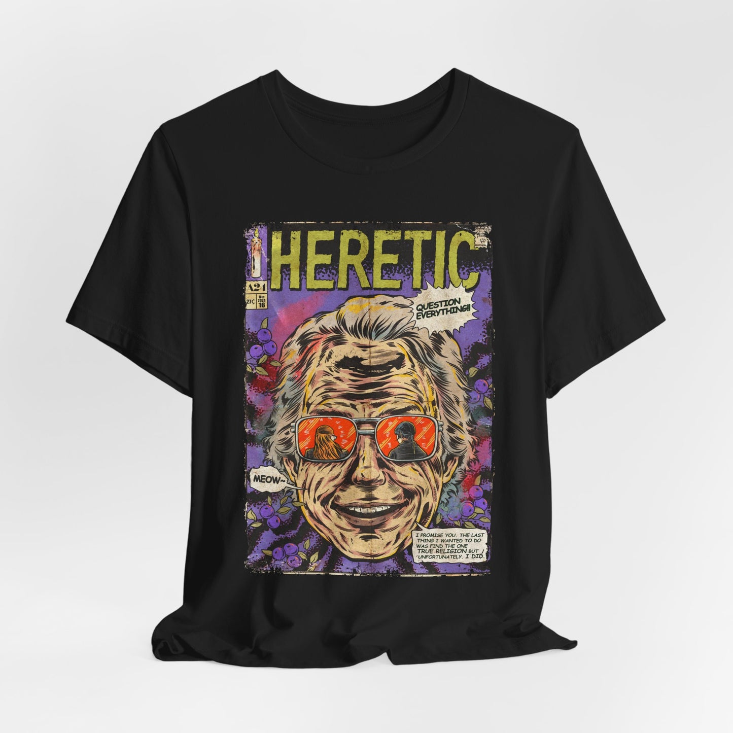 Heretic Horror Movie | Unisex Graphic Short Sleeve Tee