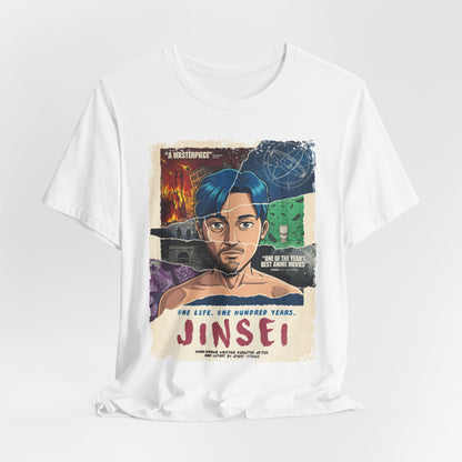 Jinsei Anime Movie | Unisex Graphic Short Sleeve Tee