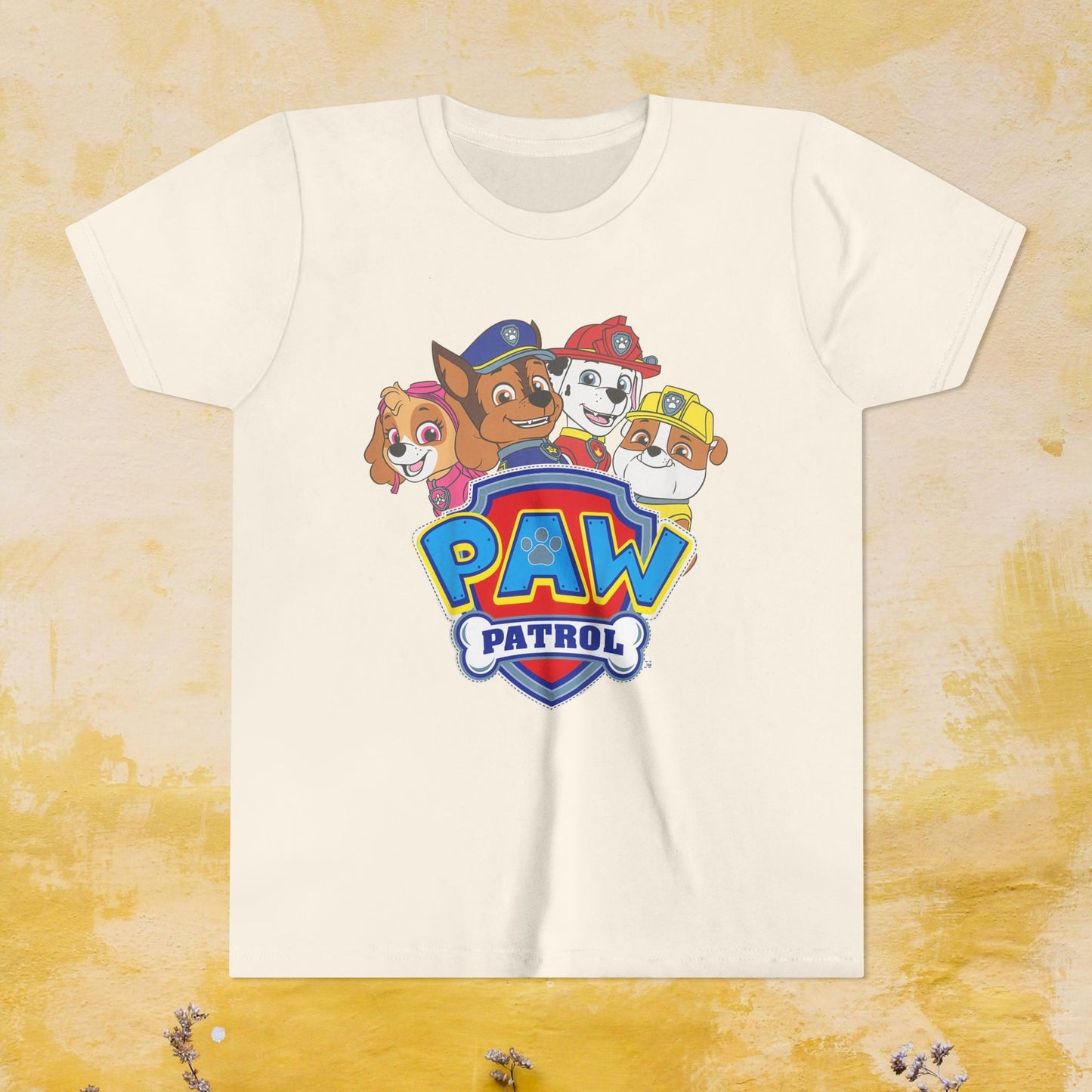 Paw Patrol T-shirt - Animation TV Series Youth Short Sleeve Tee