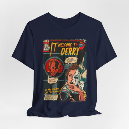 IT Welcome To Derry Horror TV Series | Unisex Graphic Short Sleeve Tee