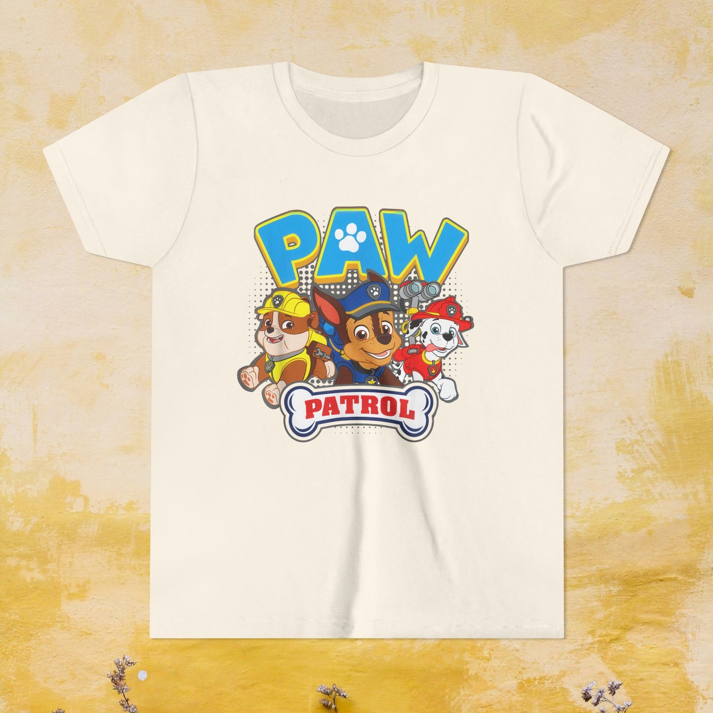 Paw Patrol T-shirt - Animation TV Series Youth Short Sleeve Tee