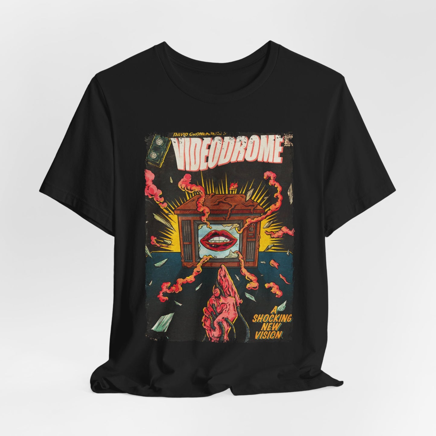 Videodrome Horror Movie | Unisex Graphic Short Sleeve Tee