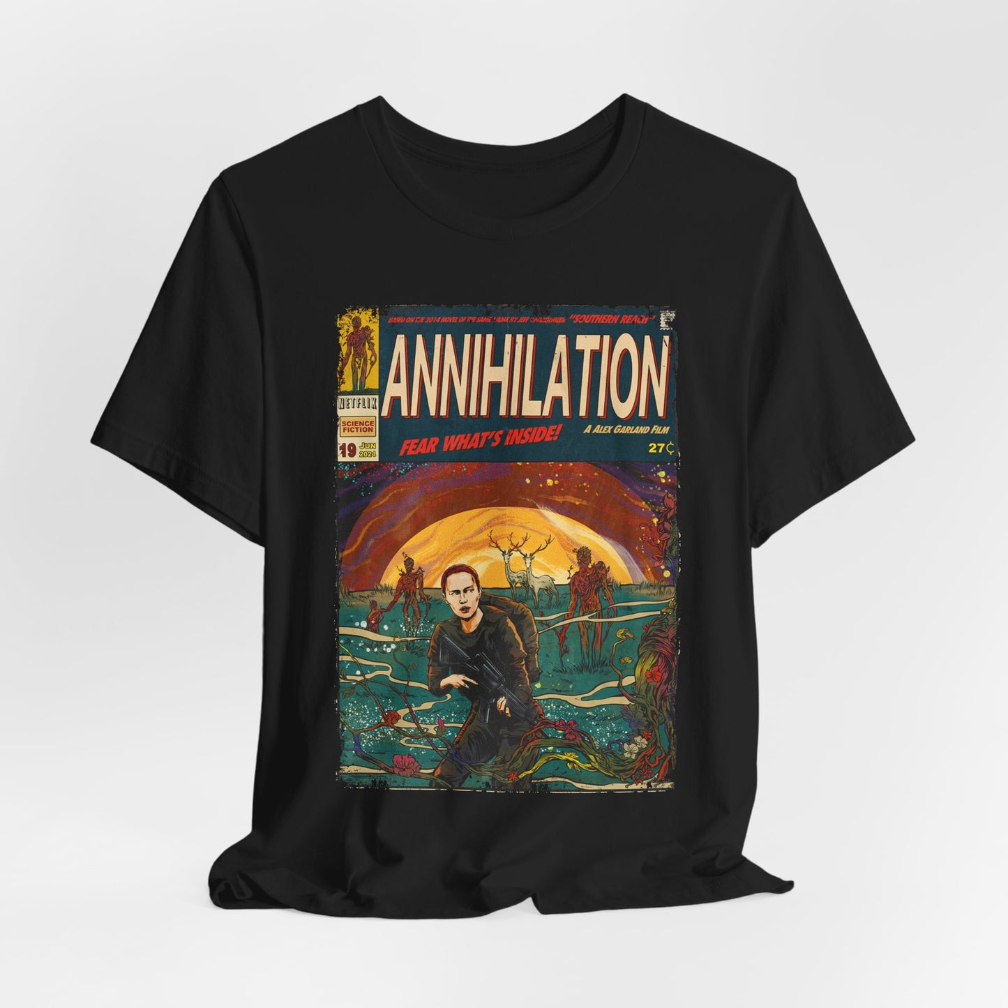 Annihilation Horror Movie | Unisex Graphic Short Sleeve Tee