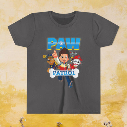 Paw Patrol T-shirt - Animation TV Series Youth Short Sleeve Tee