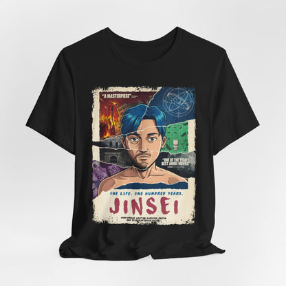 Jinsei Anime Movie | Unisex Graphic Short Sleeve Tee
