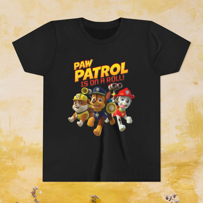 Paw Patrol is On a Roll - Paw Patrol T-shirt - Animation TV Series Youth Short Sleeve Tee