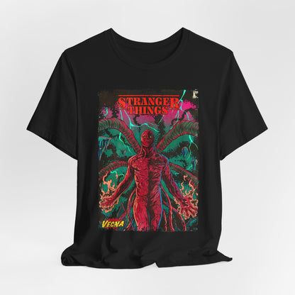 Stranger Things Horror Sci-Fi TV Series | Unisex Graphic Short Sleeve Tee