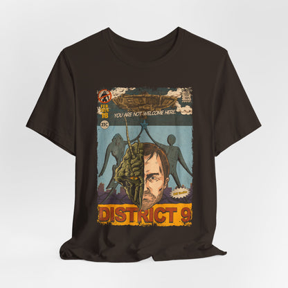 District 9 Horror Movie | Unisex Graphic Short Sleeve Tee