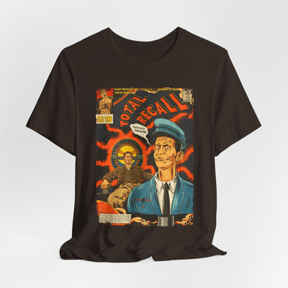 Total Recall Action Sci-Fi Movie | Unisex Graphic Short Sleeve Tee
