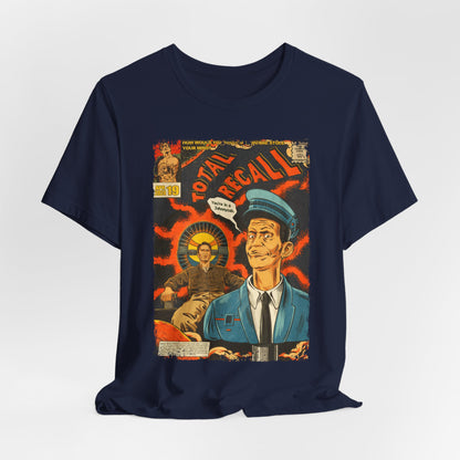 Total Recall Action Sci-Fi Movie | Unisex Graphic Short Sleeve Tee