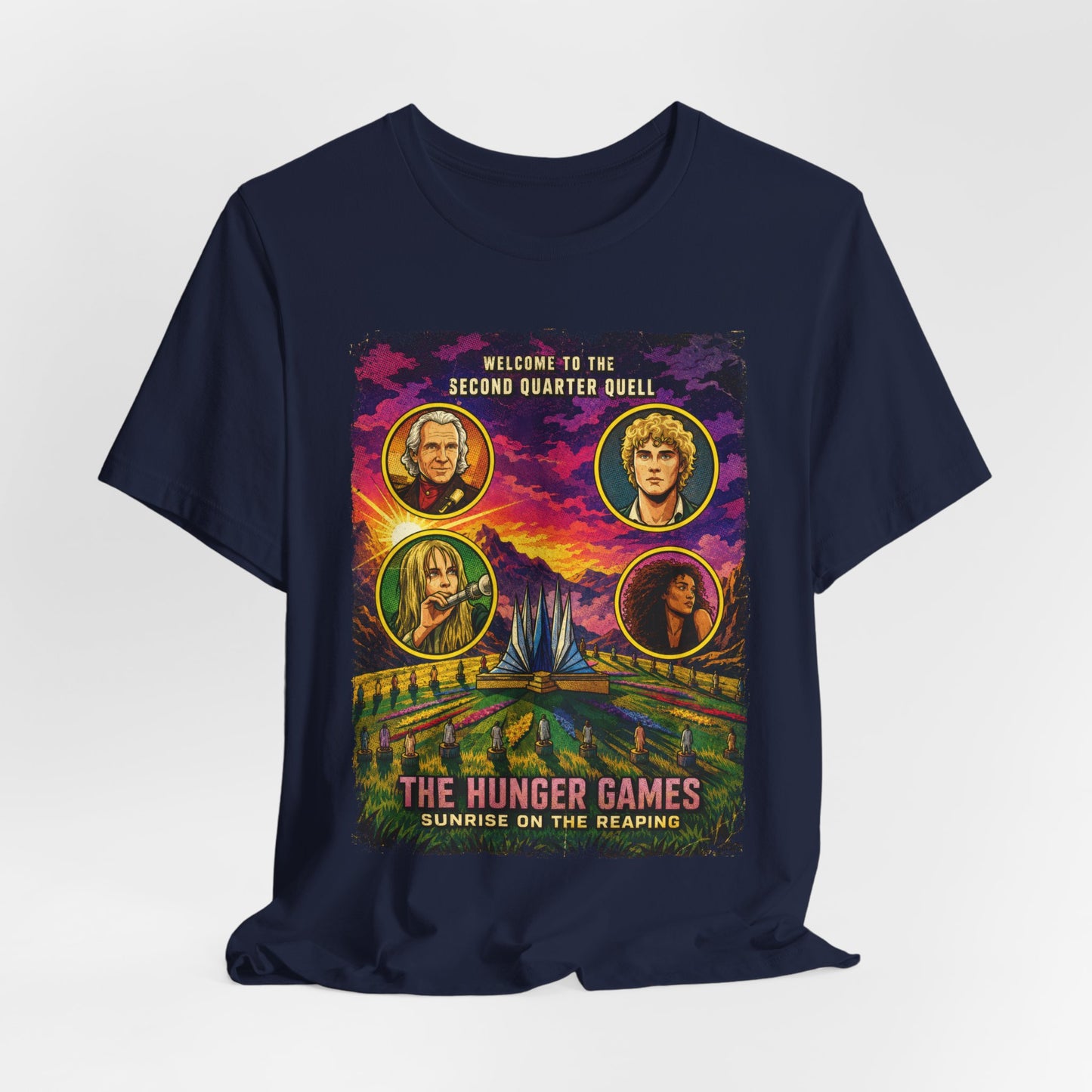 The Hunger Games - Sunrise on the Reaping Movie | Unisex Graphic Short Sleeve Tee