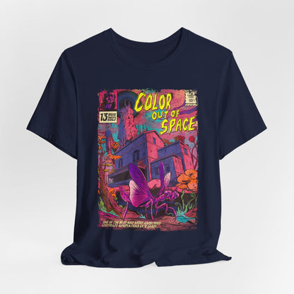 Color Out of Space Horror Movie | Unisex Graphic Short Sleeve Tee