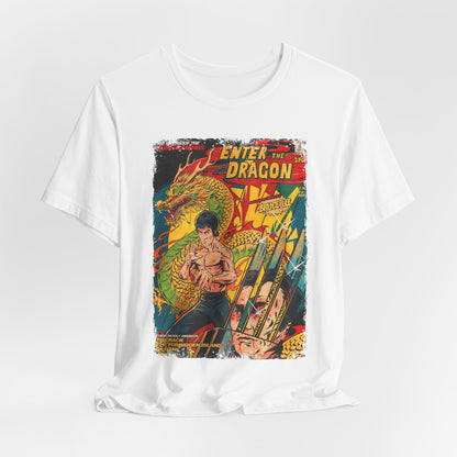 Enter The Dragon Action Movie | Unisex Graphic Short Sleeve Tee