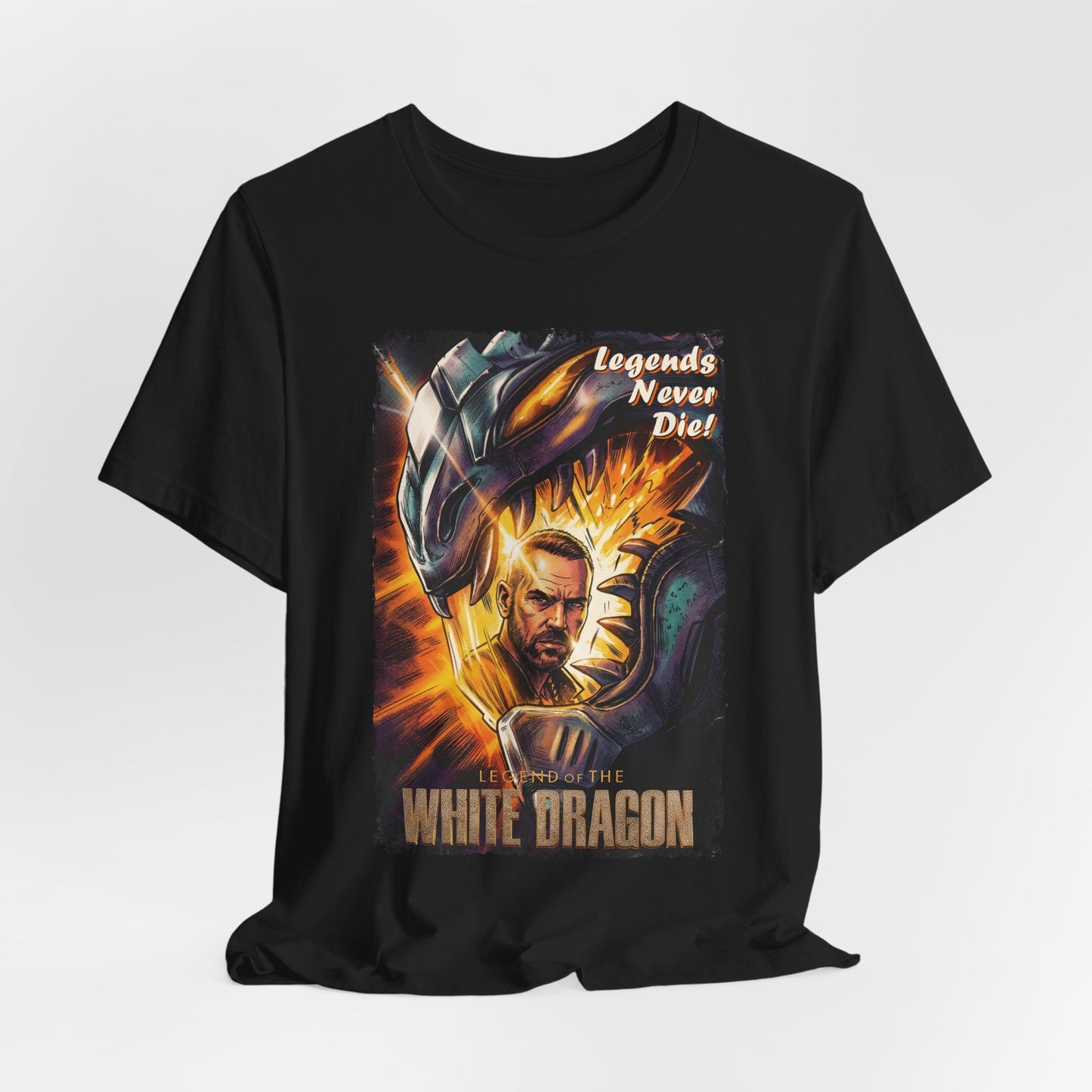 Legend of The White Dragon Superhero Movie | Unisex Graphic Short Sleeve Tee