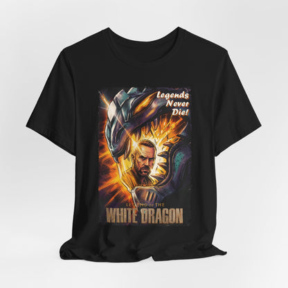 Legend of The White Dragon Superhero Movie | Unisex Graphic Short Sleeve Tee
