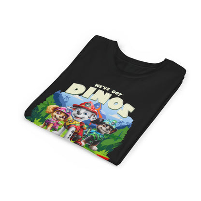 We've Got Dinos to Save! - Paw Patrol: The Dino Movie T-shirt - Animation TV Series Youth Short Sleeve Tee