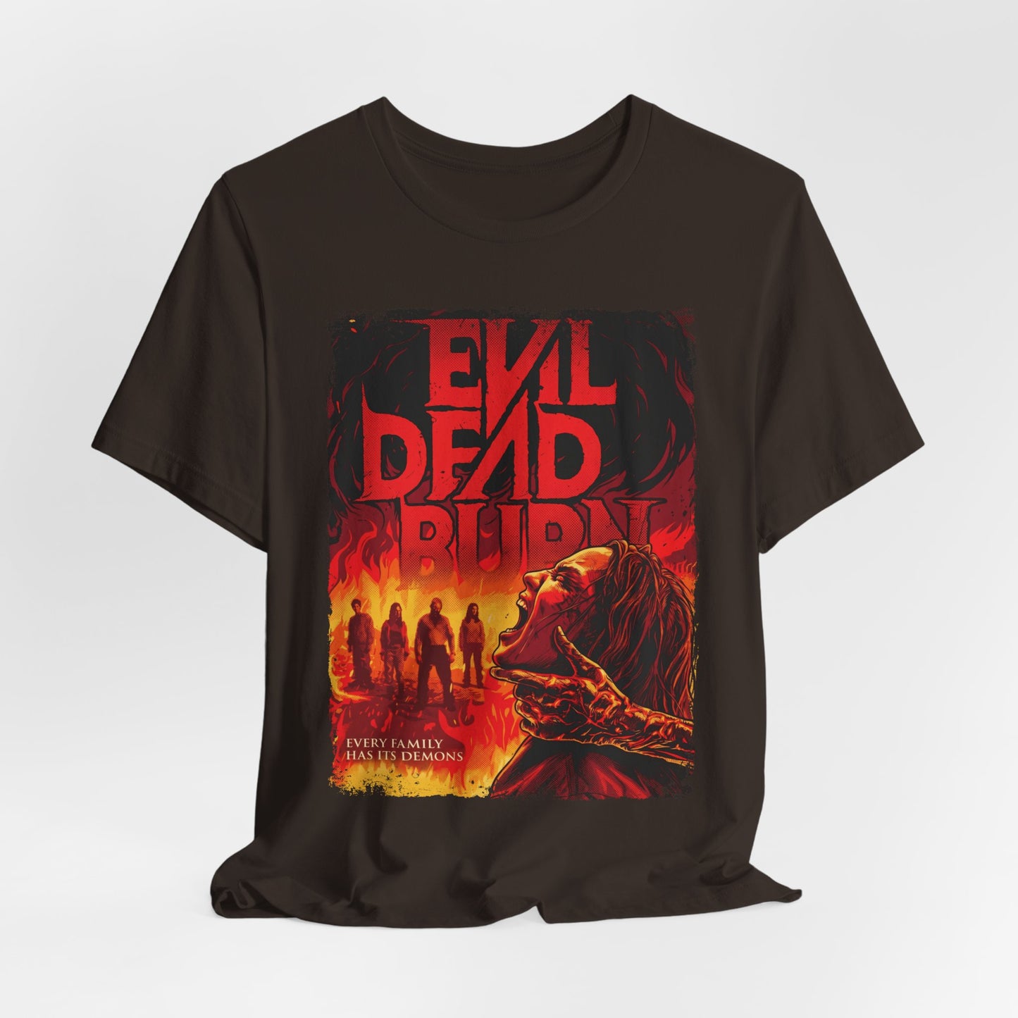 Evil Dead Burn Horror Movie | Unisex Graphic Short Sleeve Tee