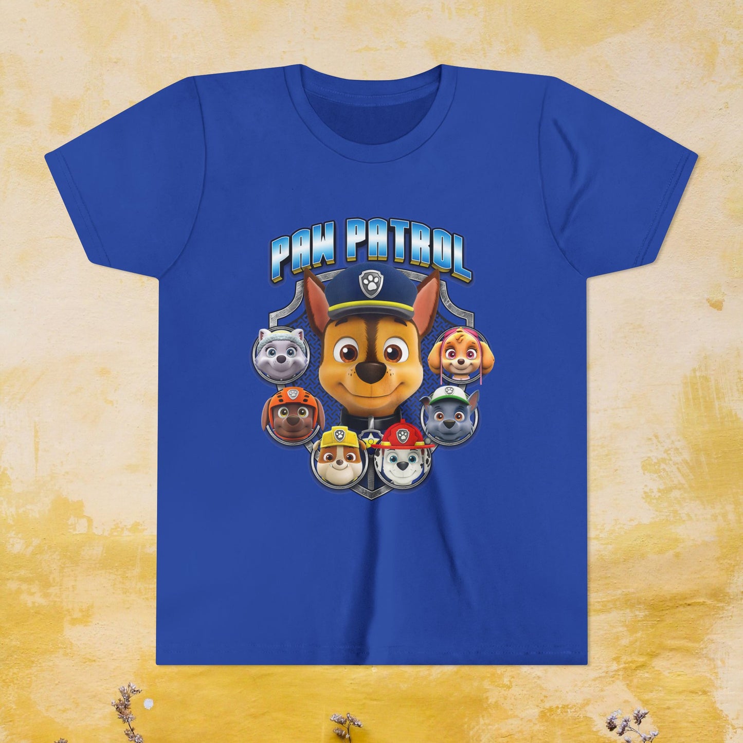 Paw Patrol T-shirt - Animation TV Series Youth Short Sleeve Tee