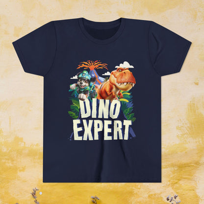 Dino Expert - Paw Patrol: The Dino Movie T-shirt - Animation TV Series Youth Short Sleeve Tee