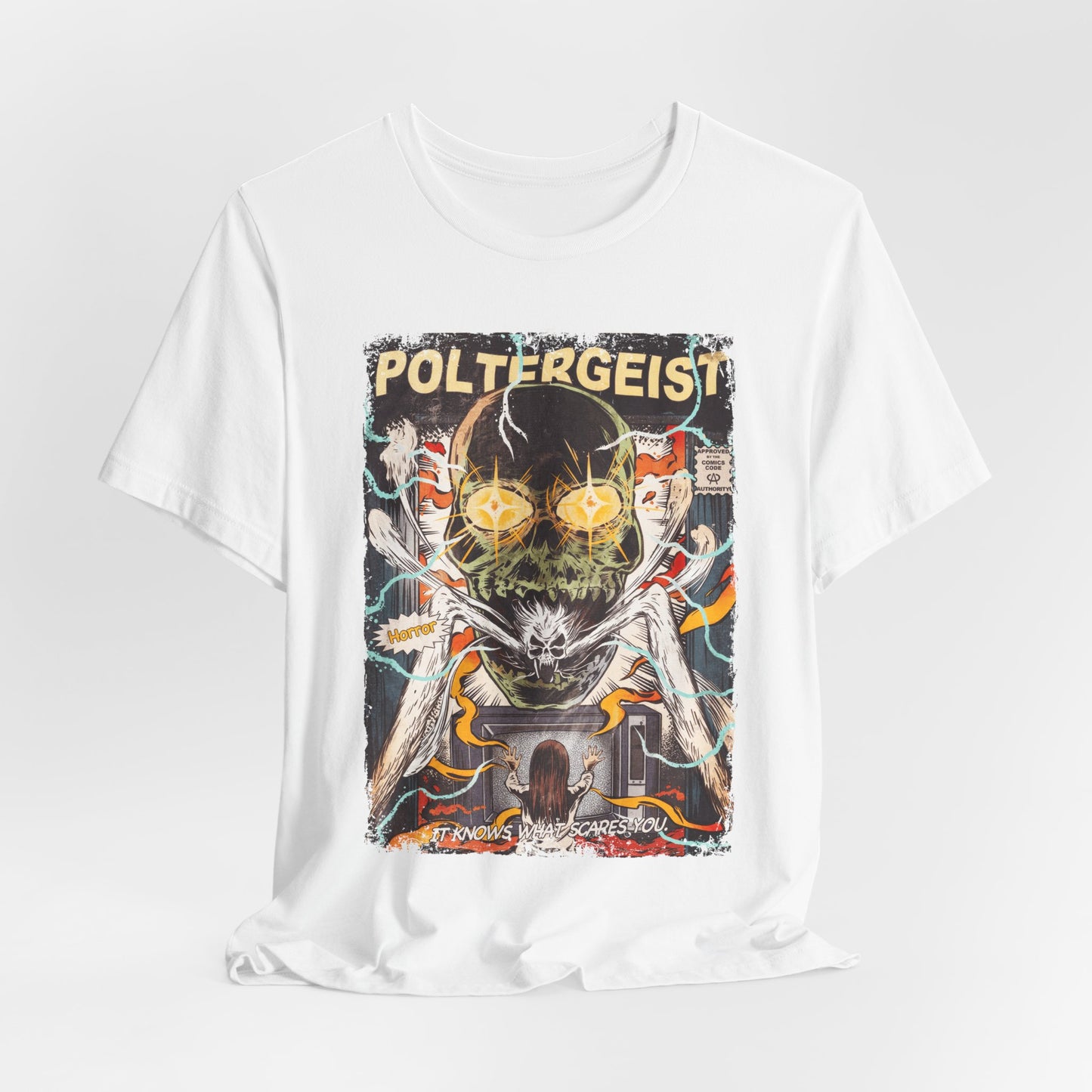 Poltergeist Horror Movie | Unisex Graphic Short Sleeve Tee