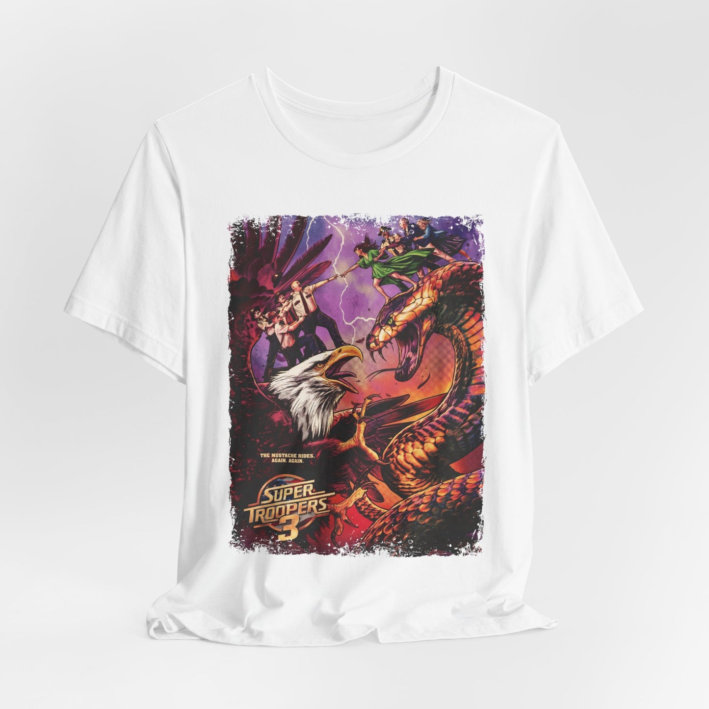 Super Troopers 3 Movie T-Shirt | Unisex Graphic Short Sleeve Tee
