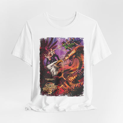 Super Troopers 3 Movie T-Shirt | Unisex Graphic Short Sleeve Tee