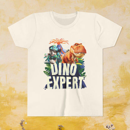 Dino Expert - Paw Patrol: The Dino Movie T-shirt - Animation TV Series Youth Short Sleeve Tee