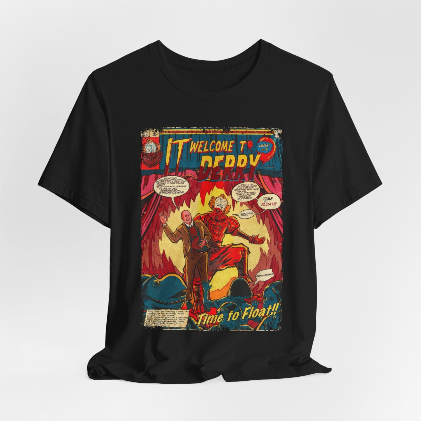 IT Welcome To Derry Horror TV Series | Unisex Graphic Short Sleeve Tee