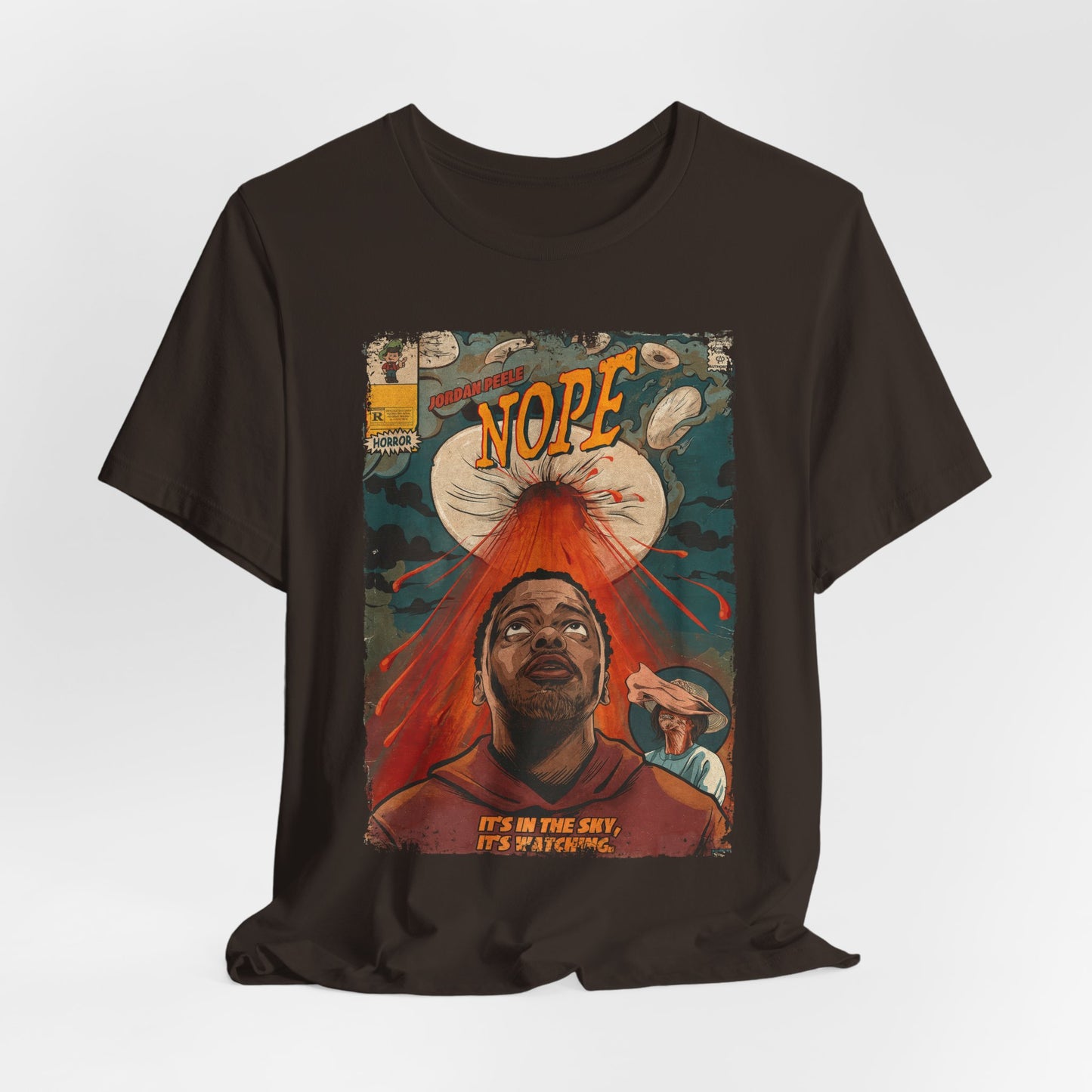 Nope Horror Movie | Unisex Graphic Short Sleeve Tee