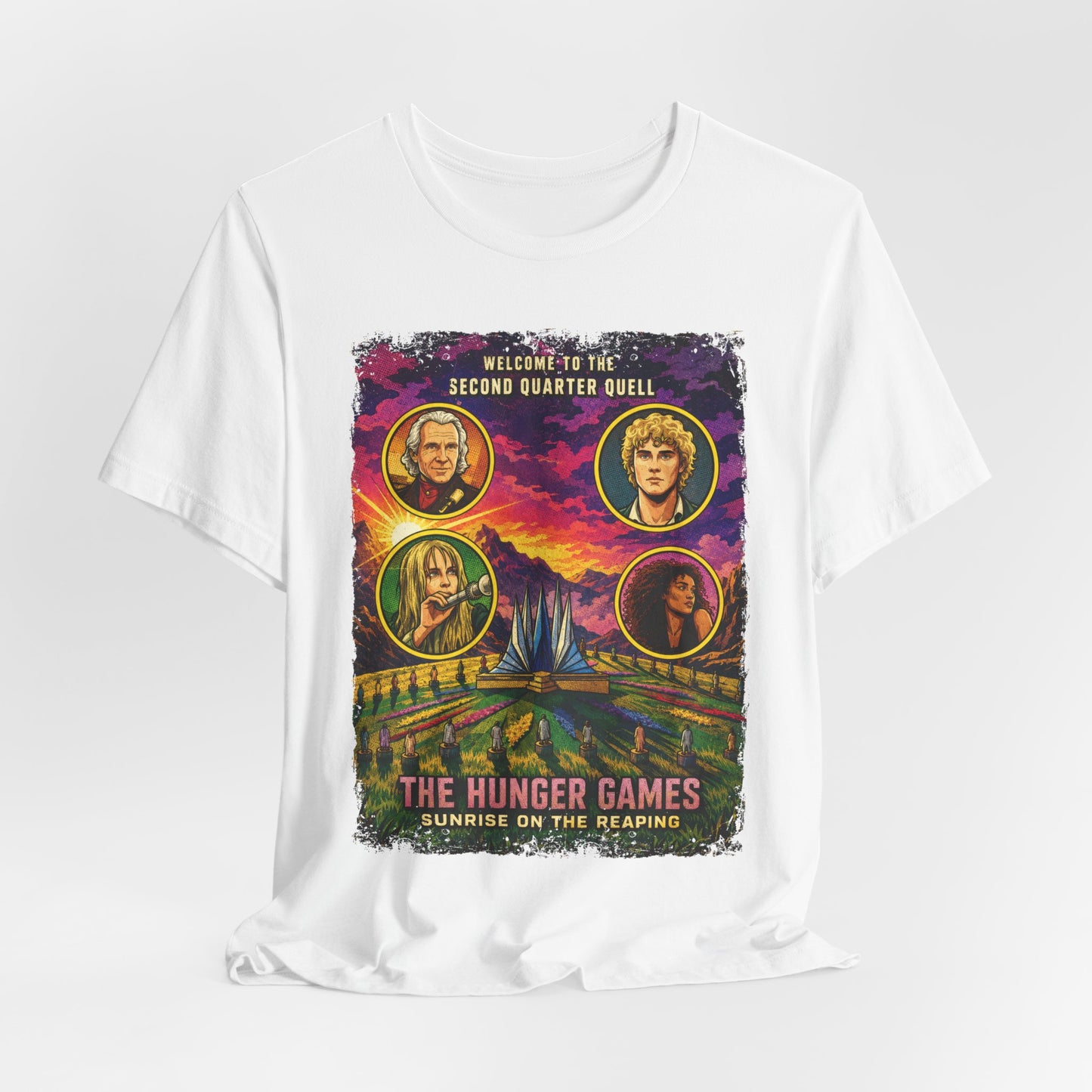 The Hunger Games - Sunrise on the Reaping Movie | Unisex Graphic Short Sleeve Tee