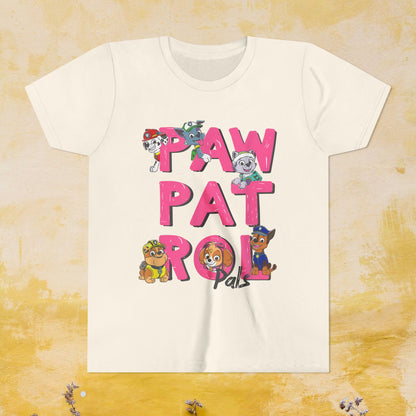 Paw Patrol T-shirt - Animation TV Series Youth Short Sleeve Tee