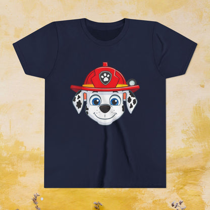 Marshall - Paw Patrol T-shirt - Animation TV Series Youth Short Sleeve Tee