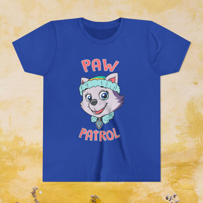 Paw Patrol T-shirt - Animation TV Series Youth Short Sleeve Tee