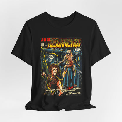 Alien Resurrection Horror Sci-fi Movie | Unisex Graphic Short Sleeve Tee