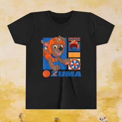 Zuma - Paw Patrol T-shirt - Animation TV Series Youth Short Sleeve Tee