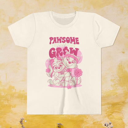 Pawsome Friendships Grow - Paw Patrol T-shirt - Animation TV Series Youth Short Sleeve Tee