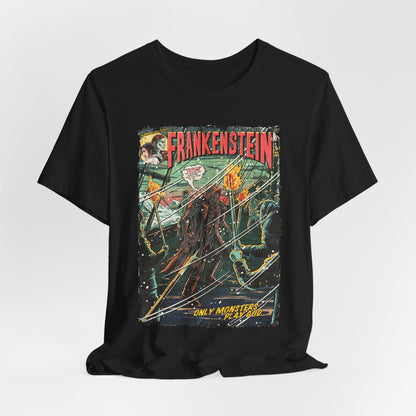Frankenstein Horror Movie | Unisex Graphic Short Sleeve Tee