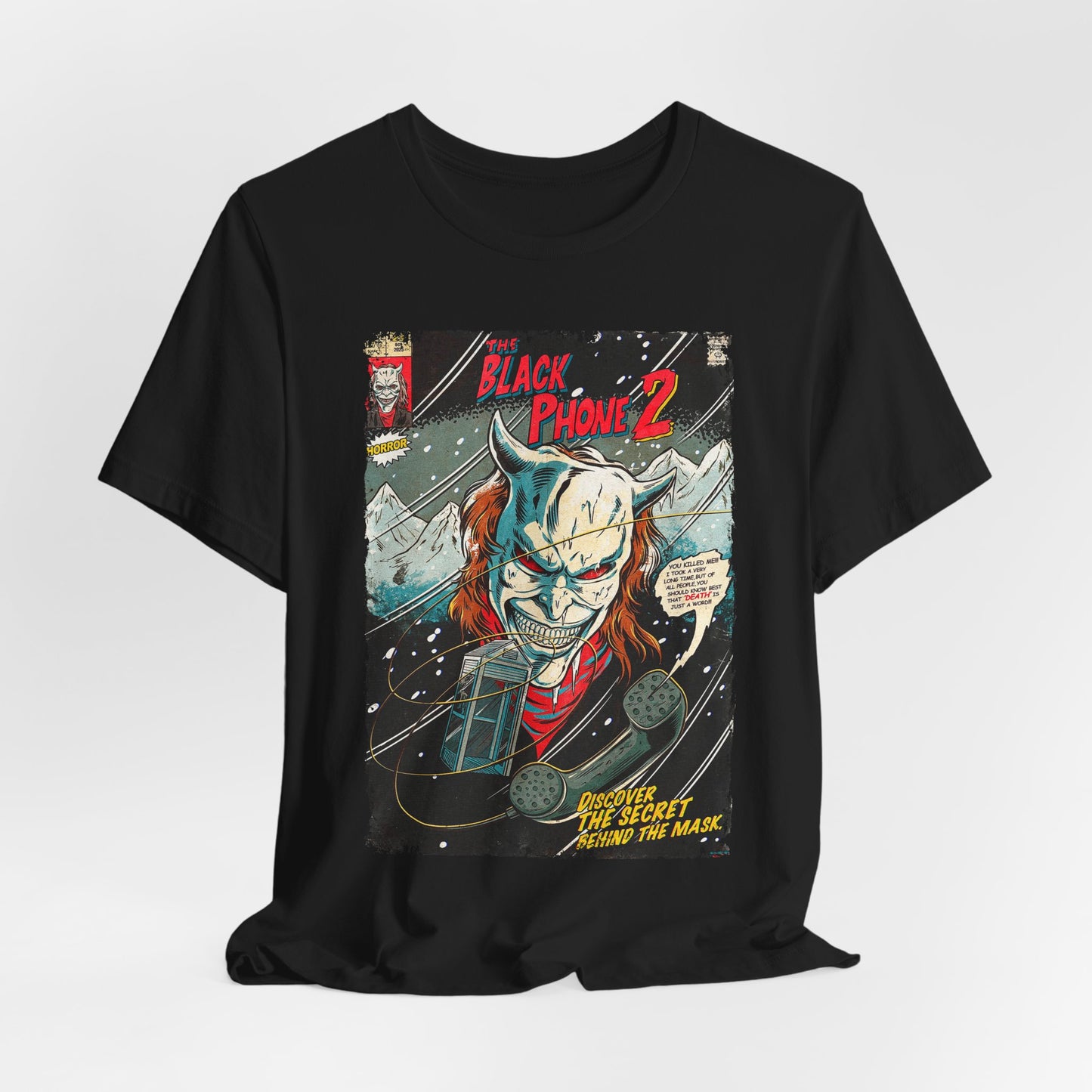 The Black Phone 2 Horror Movie | Unisex Graphic Short Sleeve Tee