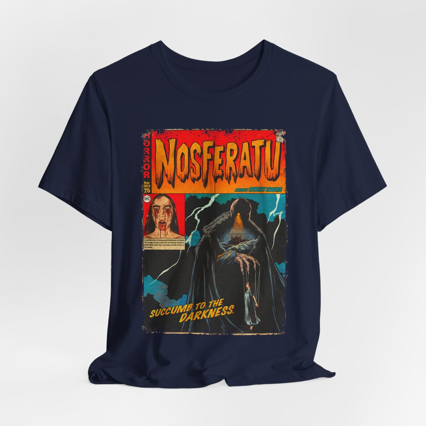 Nosferatu Horror Movie | Unisex Graphic Short Sleeve Tee