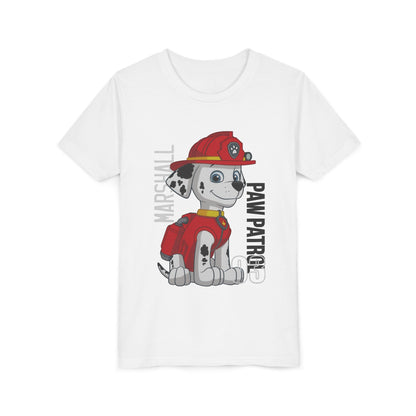Marshall - Paw Patrol T-shirt - Animation TV Series Youth Short Sleeve Tee