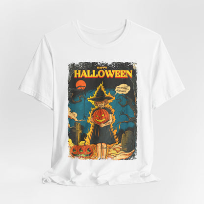 Happy Halloween Horror Movie | Unisex Graphic Short Sleeve Tee