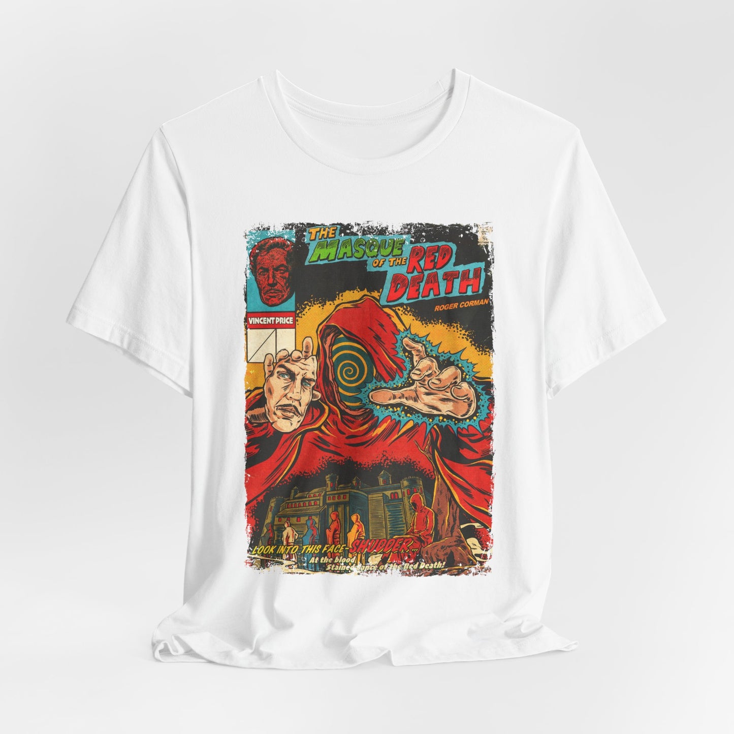 The Masque of The Red Death Horror Movie | Unisex Graphic Short Sleeve Tee