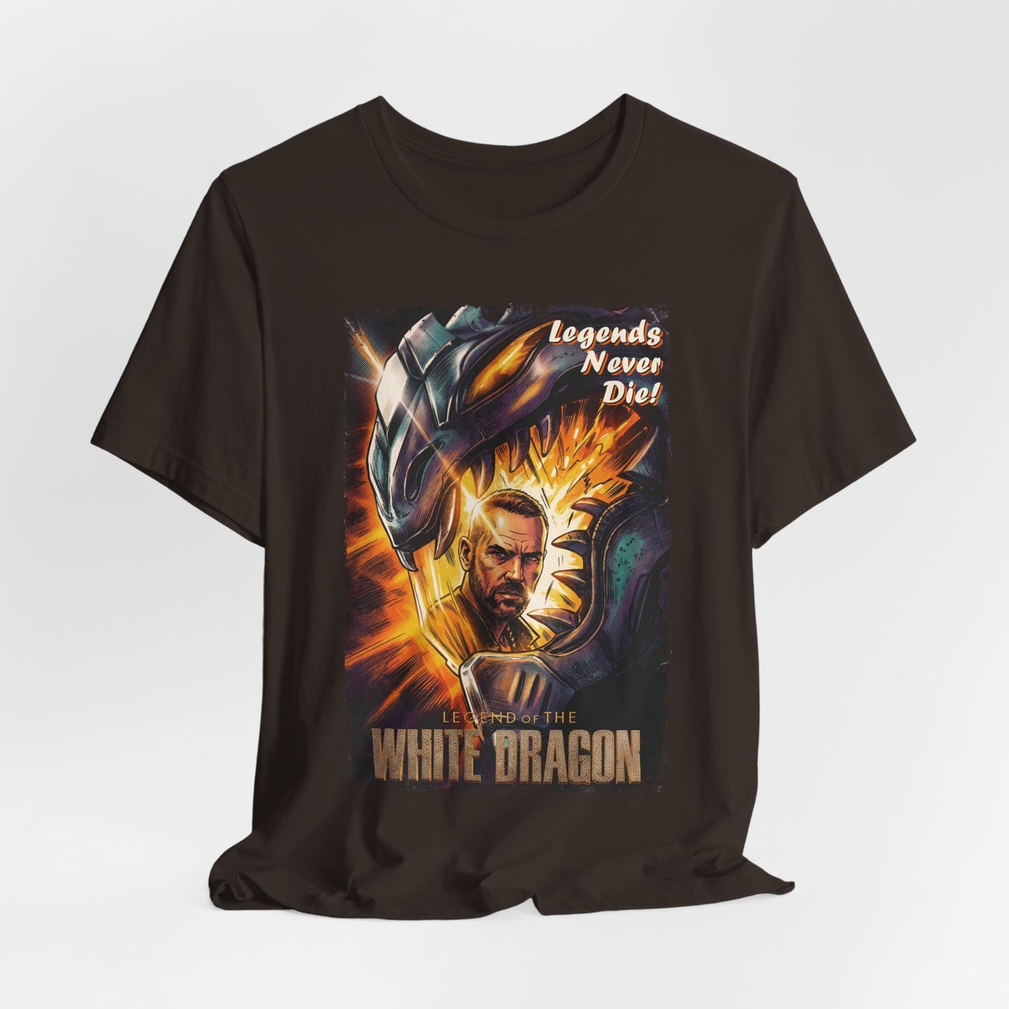 Legend of The White Dragon Superhero Movie | Unisex Graphic Short Sleeve Tee
