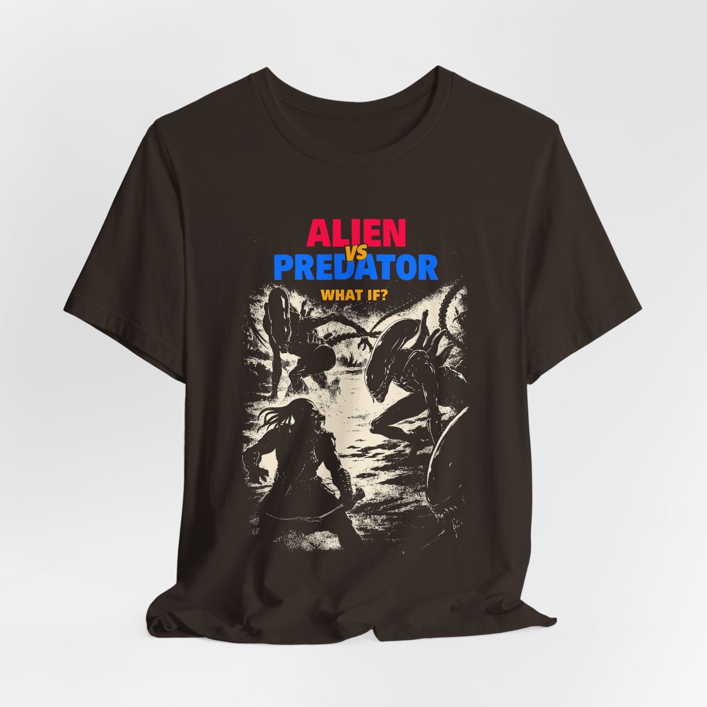 Alien Vs Predator Sci-fi Movie T-Shirt | Unisex Graphic Short Sleeve Tee