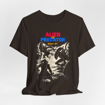 Alien Vs Predator Sci-fi Movie T-Shirt | Unisex Graphic Short Sleeve Tee