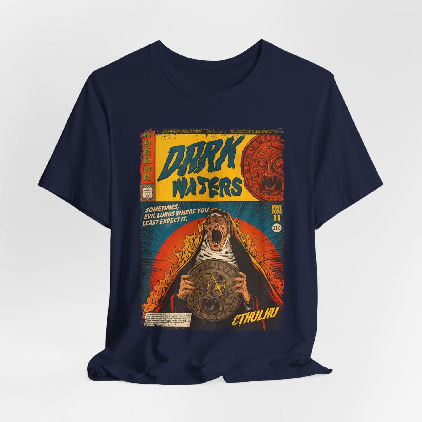 Dark Waters Horror Movie | Unisex Graphic Short Sleeve Tee
