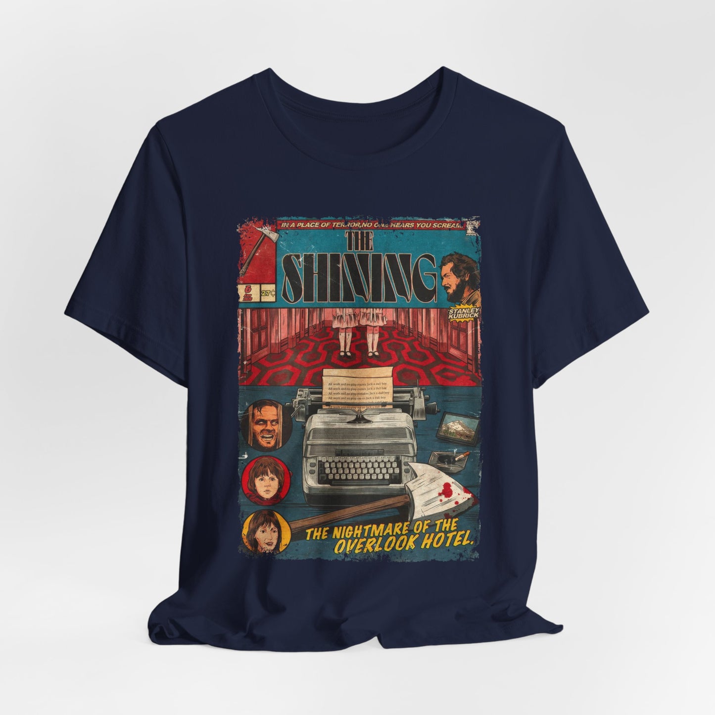 The Shining Horror Movie | Unisex Graphic Short Sleeve Tee