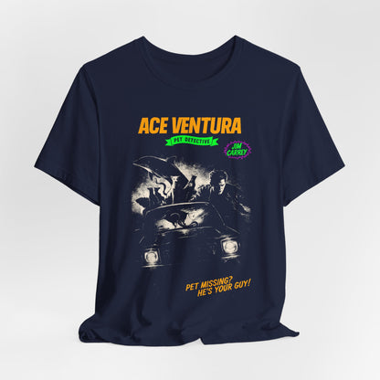 Ace Ventura Movie T-Shirt | Unisex Graphic Short Sleeve Tee