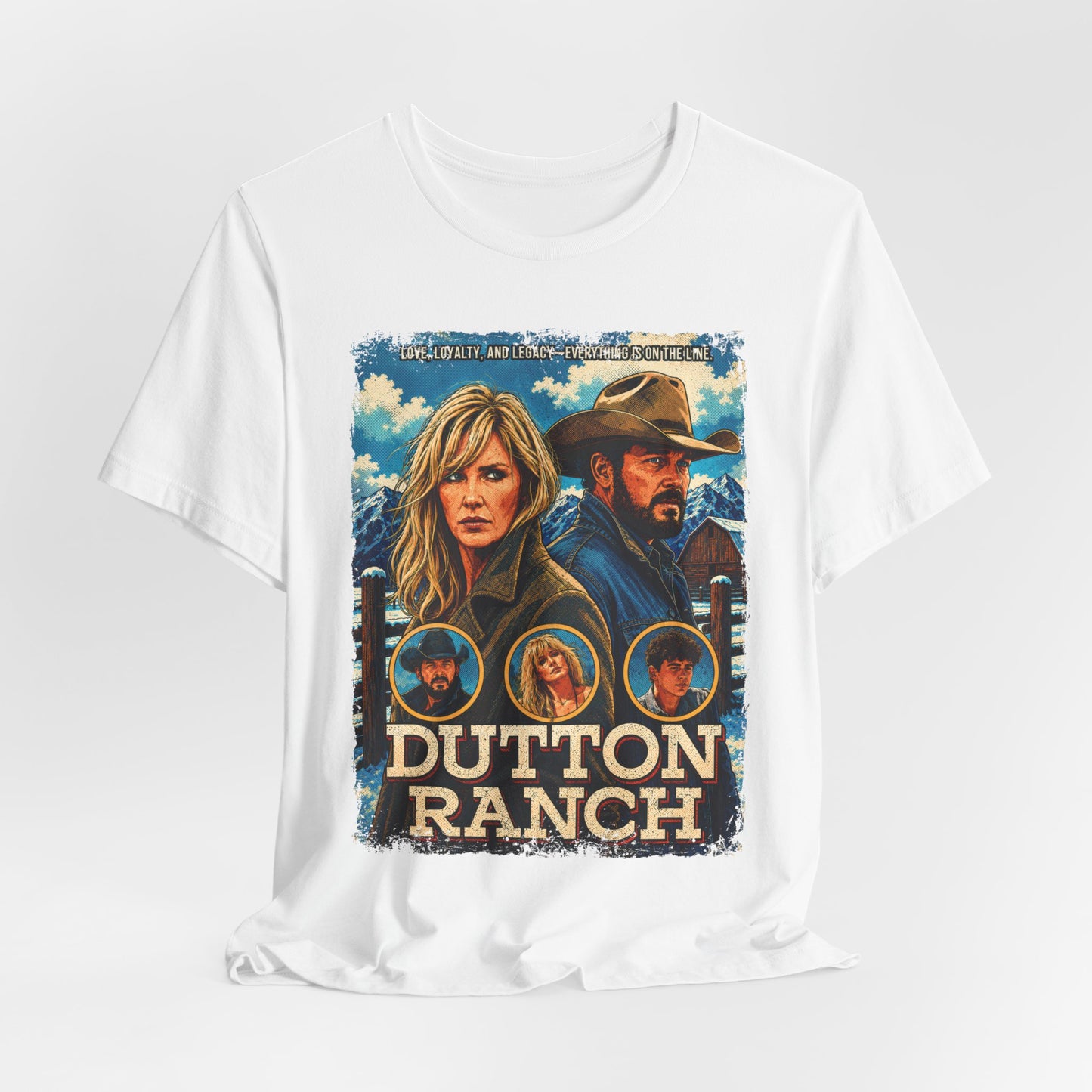 Dutton Ranch TV Series | Unisex Graphic Short Sleeve Tee
