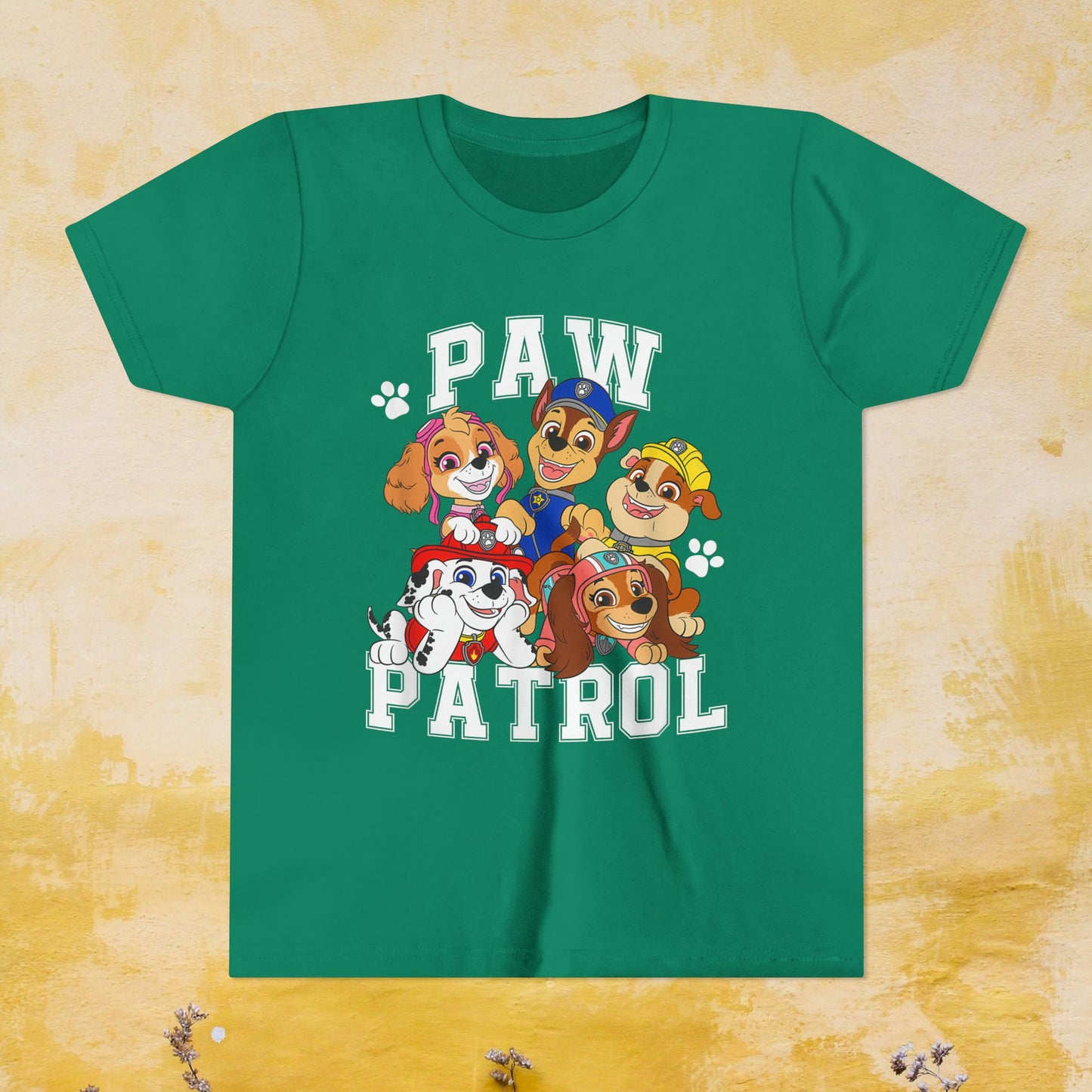 Paw Patrol T-shirt - Animation TV Series Youth Short Sleeve Tee